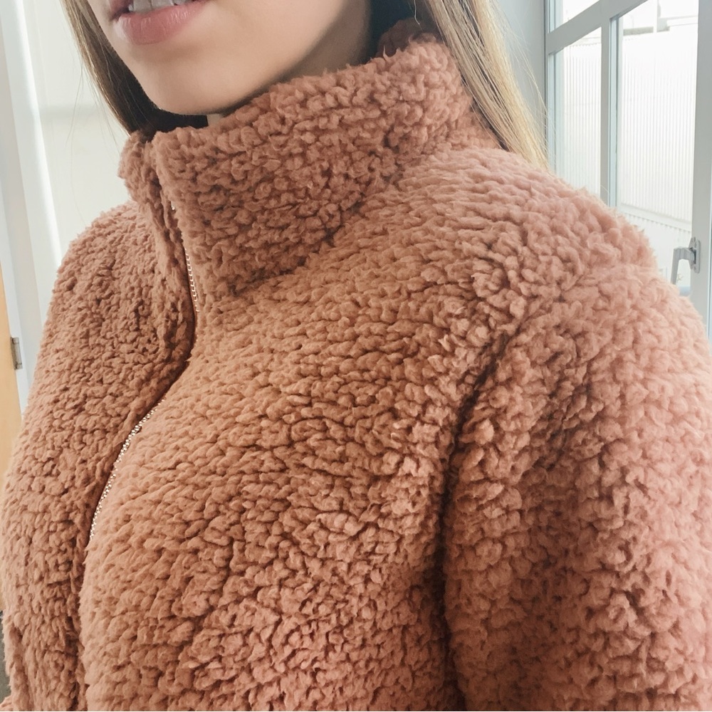 Camel Teddy Jacket - Picture 5 of 6